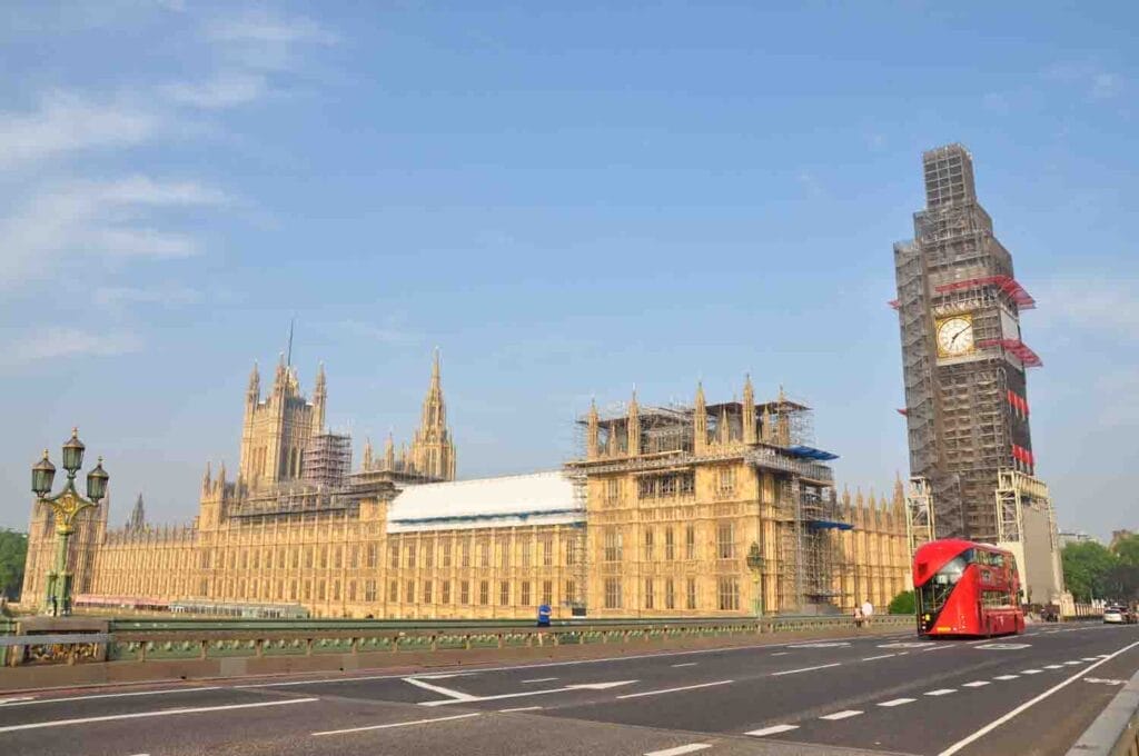 Maintenance of the Houses of Parliament in London